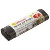 ЛЮБАША / Garbage bags 30 l, black on a roll 20 pcs., HDPE, 5 microns, 47x55 cm (± 5%), economy