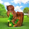 Хорошие сувениры / Figured pots "Owl on a tree" 37x30x21 cm