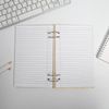 ArtFox / Diary in wood cover "Cool man", 96 sheets