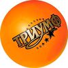 Ball with coloring by the method of multicolor pad printing and hand drawing