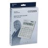 Citizen desktop calculator 12-bit, 155 * 204 * 33mm, 2nd power supply, white SDC-444XRWHE