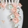 Керамика ручной работы / Table vase "Coquette"