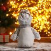 Зимнее волшебство / Soft toy "Snowman in a hat with circles-long legs"