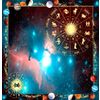 Silk scarf "Astrologia"
