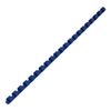 Plastic springs for binding, KIT 100 pcs., 8 mm (for stitching 21-40 liters), blue, BRAUBERG