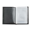 BEFLER / Grade driver's wallet, genuine leather, embossed, 6 plastic pockets, black