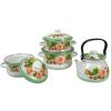 Cookware set "Sun" for cooking