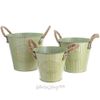 Kaemingk / Metal pots for flowers Autumn Provence 14-19 cm, 3 pieces