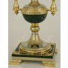 Three-armed jade candlestick
