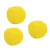 POM-poms for creativity, yellow, 15 mm, 30 PCs., TREASURE ISLAND