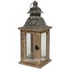 Kaemingk / Wooden lantern Cabasse 40 cm