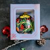 Elegifts / Bola 100 mm Berry Khokhloma