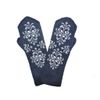 MITTENS for women with beaded embroidery