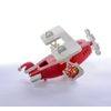 Toy Christmas tree handmade "Airplane Biplan" 3020 Santa
