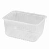 STYROLPLAST / Disposable containers 1500 ml, SET of 50 pcs., WITHOUT COVERS, 179х132х89 mm, PP, transparent (cover 605091)