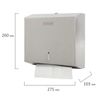 LAIMA / Towel dispenser PROFESSIONAL ECONOMY (H2) Interfold, stainless steel, matt