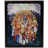 Vernissage of History / Icon "Holy Martyrs" on a wooden base, 12 x 10