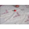 Снежинка / Snowflake / Napkin "Violets" with embroidery