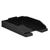 Tray horizontal paper of STAMM "Expert economy", A4 (340х255х63 mm), polypropylene, black