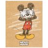 HATBER / Notebook, A5, 48 sh., Bracket, cage, matte lamination, "Mickey Mouse" / 10 pcs.