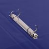 BRAUBERG 2-Ringbinder, Karton / PVC, 35 mm, blau, bis 180 Blatt (Double Life)