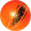 Ball with coloring by the method of multicolor pad printing and hand drawing