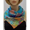 Silk scarf "Sisters"