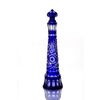 Гусевской Хрустальный завод / Crystal decanter "Kolomenskaya verst" blue