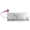 Bookmark for books 3D, BRAUBERG, three-dimensional, "Bird on branch" with a decorative lace tie