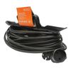 RADIST / Extension cord on frame PC16, 1 socket without grounding, 50 m, 2x0.75 mm, 1300 W, black
