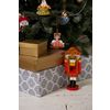 Золотая Хохлома / Decorative product The Nutcracker, Khokhloma painting, 30 cm