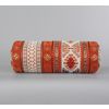 Vernissage of History / Cushion-roller (mutaka with a zipper from furniture ethno fabric)
