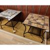Kaemingk / Fire table with mosaic Gran Toulouse 55 * 55 cm, metal