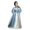 Потешный промысел / Boneca lembrança de porcelana "Senhora com vestido da corte, século 18"