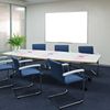 Magnetic marker board (90x120 cm), PVC frame, STAFF