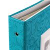 BRAUBERG wedding photo album, 20 magnetic sheets 30х32 cm, textured leather, blue