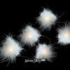 Kaemingk / LED garland with batteries Fuzzies 2.1 m, 8 warm white lamps, transparent PVC, IP20