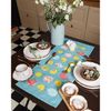 Этель / Path on the table Easter chickens 30x70 cm, 100% chl, twill 190 g / m2