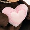ORANGE TOYS / Soft toy Milk Bear with heart 15 cm