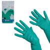 VILEDA / Nitrile household gloves, universal, antiallergenic, size M (medium), green