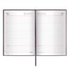Agenda senza data A5 (138x213 mm) BRAUBERG "Favorite", pelle classica, 160 fogli, marrone