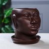 Керамика ручной работы / Planter "African head" 14 l