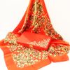 Золотая Хохлома / Natural silk scarf in a gift box
