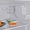 SARATOV refrigerator 263 KSD-200/30, two-chamber, volume 195 liters, top freezer 30 liters, white