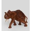 Decor and Gift / Wooden figurine "Elephant" 27 cm