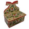 Беломорские узоры / Box wooden "Onega painting" 17 cm