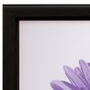 Frame premium 21x30 cm, plastic, baguette 13 mm, "Maria", black