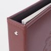 Photo album BRAUBERG 20 magnetic sheets, 23х28 cm, smooth skin, with rings, brown