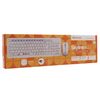 DEFENDER / Set Wireless Skyline 895 Keyboard Mouse 3 Buttons + 1 Wheel Button White