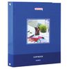 ОФИСМАГ / Carnet sur anneaux A5 (175x215 mm), 120 feuilles, couverture cartonnée, cage, plastification brillante, "Style bureau" / 2 pcs.